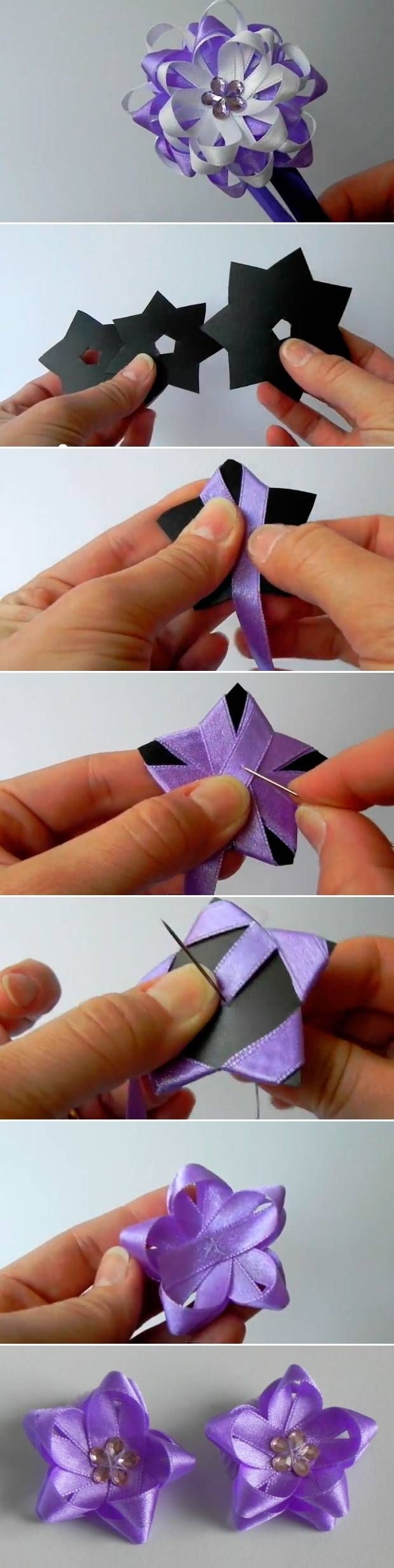 DIY Quick Flower Bow DIY Quick Flower Bow