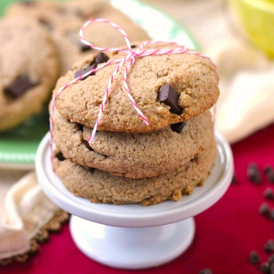 Healthy gluten free chocolate chip cookies