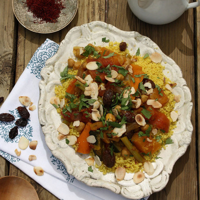 Moroccan 7 Vegetable Couscous