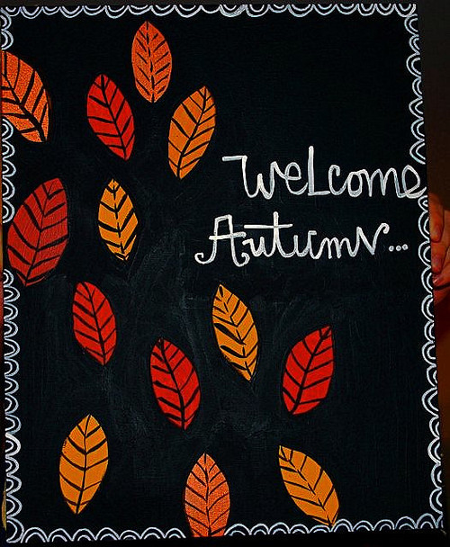 Welcome autumn