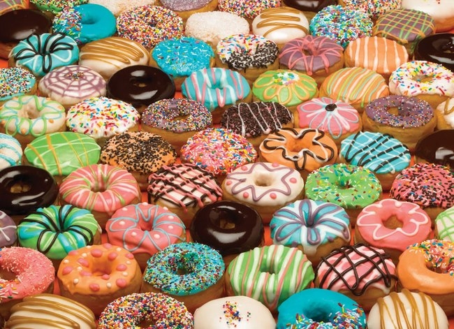 Sweet and tasty donuts Sweet and tasty donuts