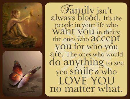 family isnt always blood