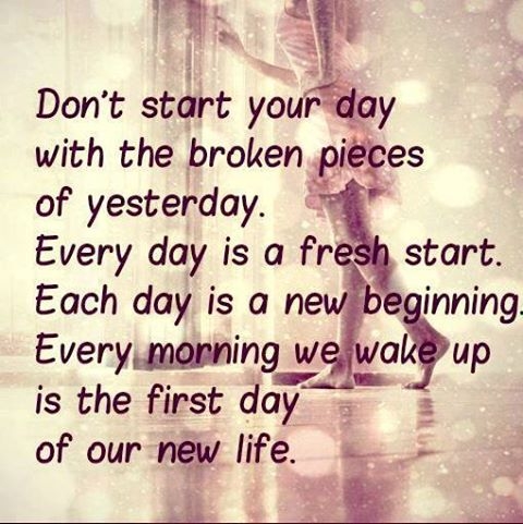 broken pieces of yesterday