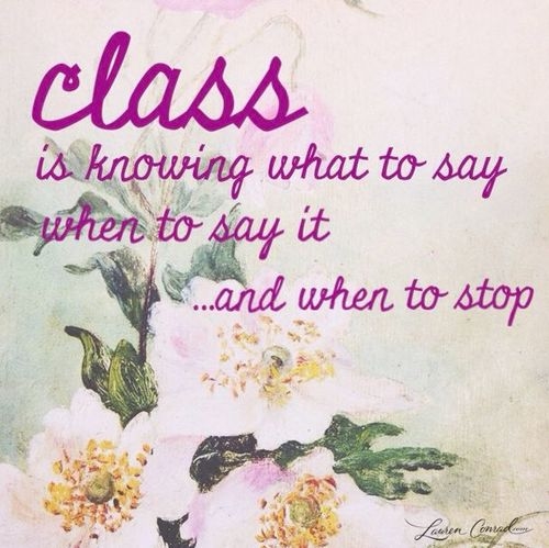 class is class is
