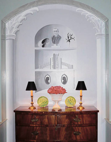 A chic living room