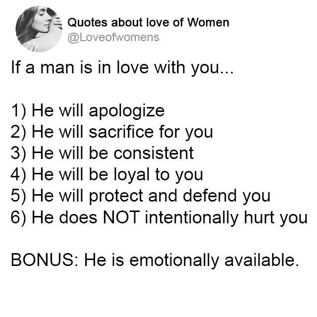 If A Man Is In Love With You Pictures, Photos, and Images for Facebook