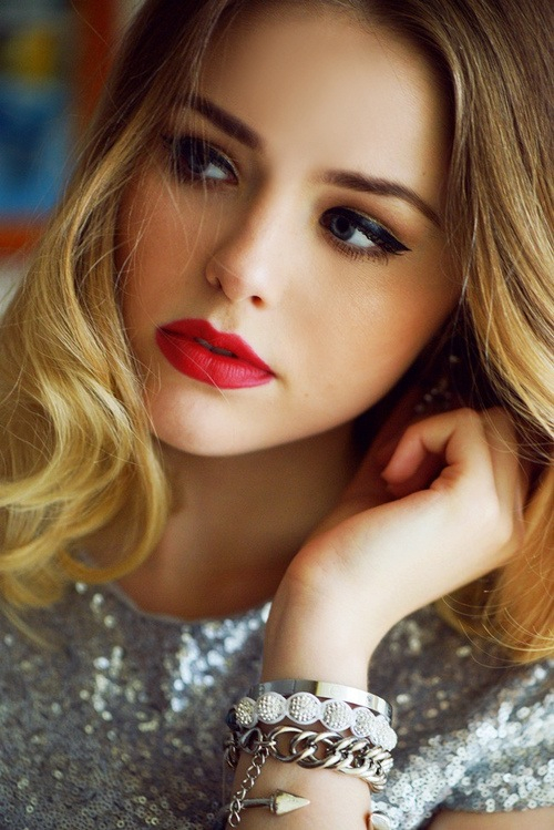 Blond hair