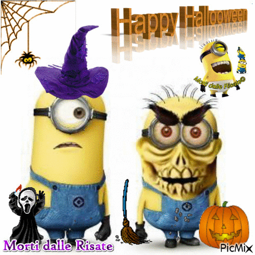 Happy Halloween Dressed Up Minion Gifs Pictures, Photos, and Images for