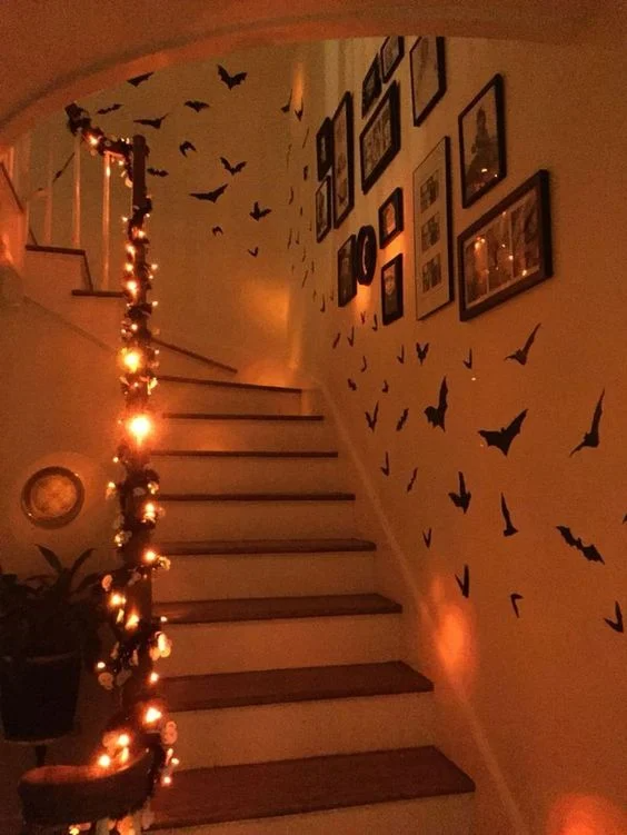 Spooky Bat Halloween Hallway Pictures, Photos, and Images for Facebook