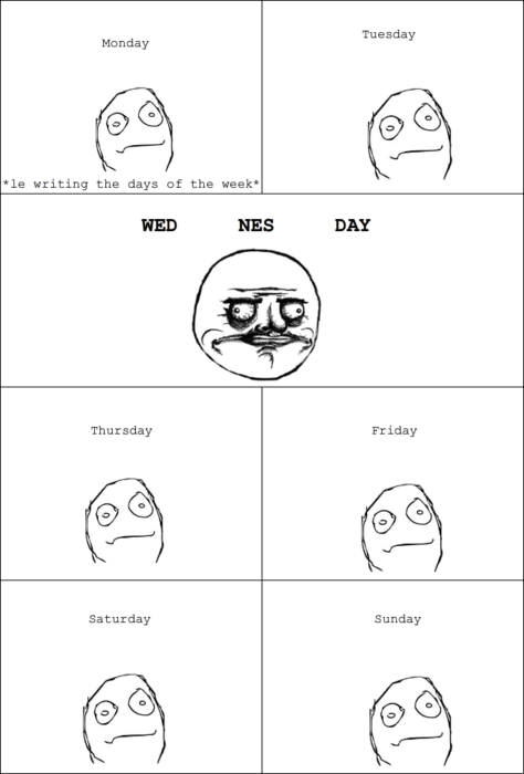 WED NES DAY WED NES DAY