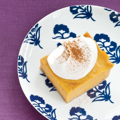 Pumpkin Icebox Squares