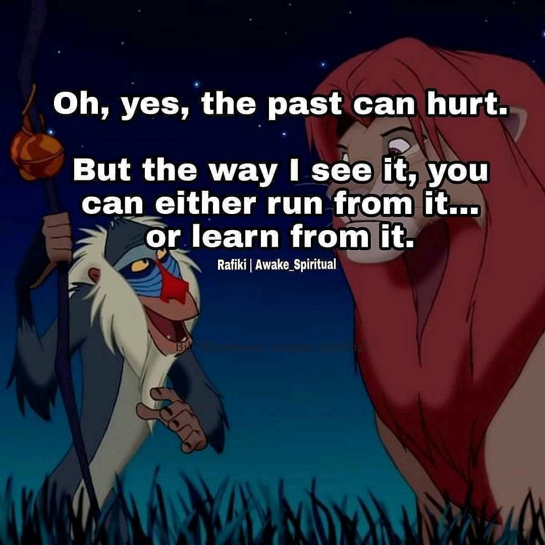 The Past Can Hurt Quote The Past Can Hurt But You Can Either Run From It Or Learn From It Pictures,  Photos, And Images For Facebook, Tumblr, Pinterest, And Twitter