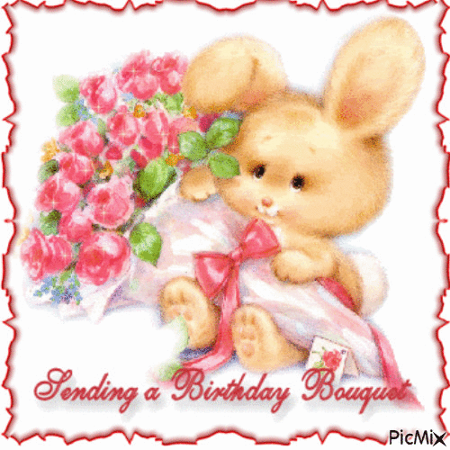 Sending A Birthday Bouquet Pictures, Photos, and Images for Facebook