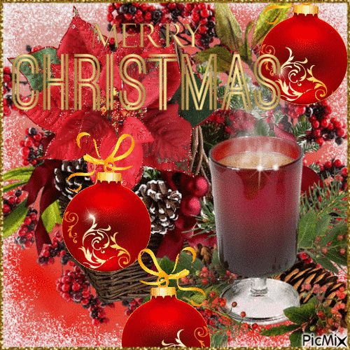 Hot Cocoa Merry Christmas Gif Pictures, Photos, and Images for Facebook