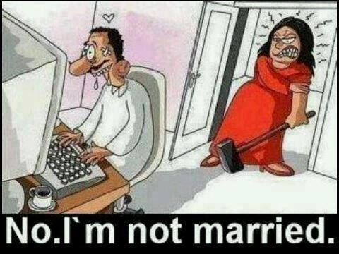 no im not married no im not married