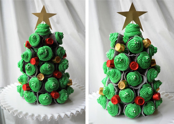 Cupcake Christmas Tree