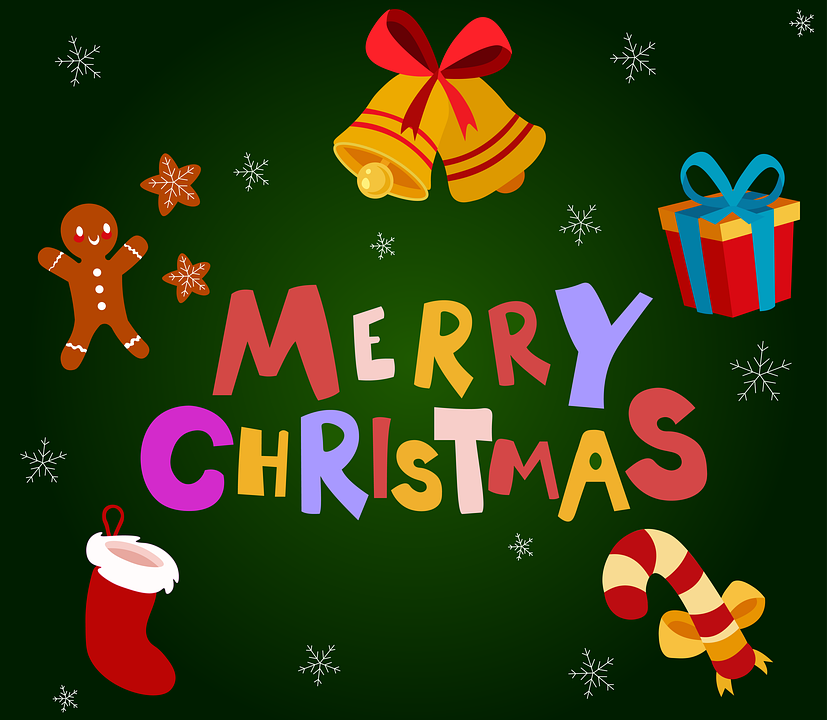 Illustrated Merry Christmas Quote Pictures, Photos, and Images for