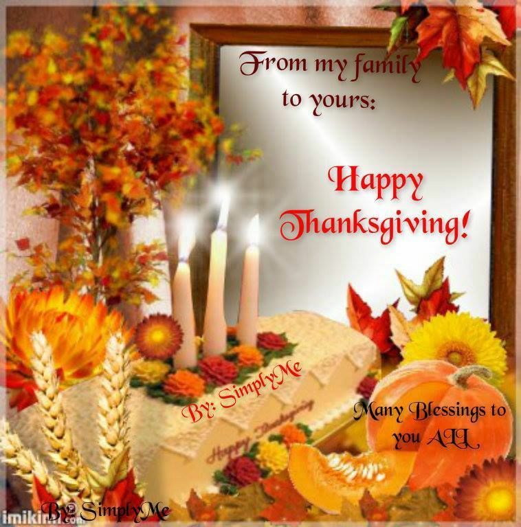 Many Blessings To All, Happy Thanksgiving Pictures, Photos, and Images