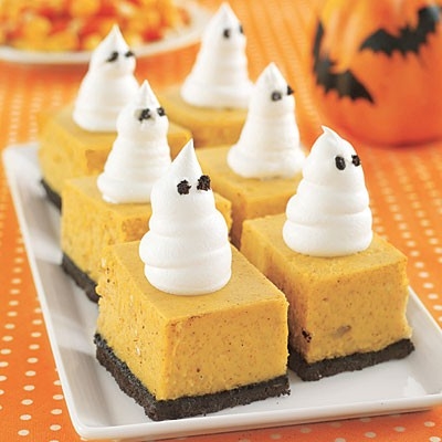 Pumpkin Ghost Squares Pumpkin Ghost Squares