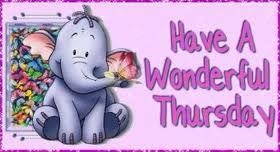 Have a wonderful Thursday