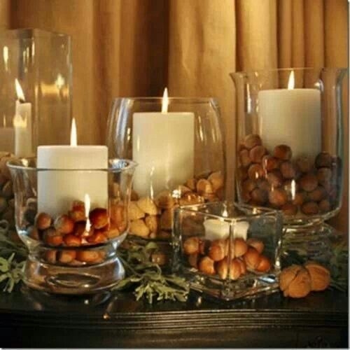 Thanksgiving Acorn Candles Thanksgiving Acorn Candles