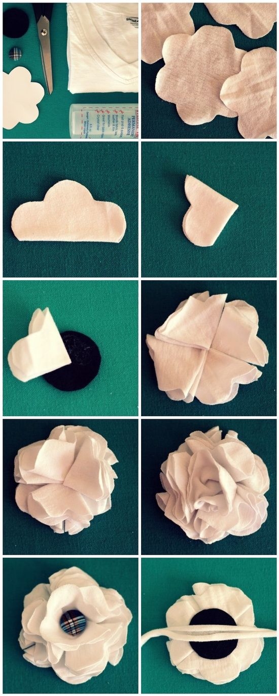 DIY Fabric Flowers