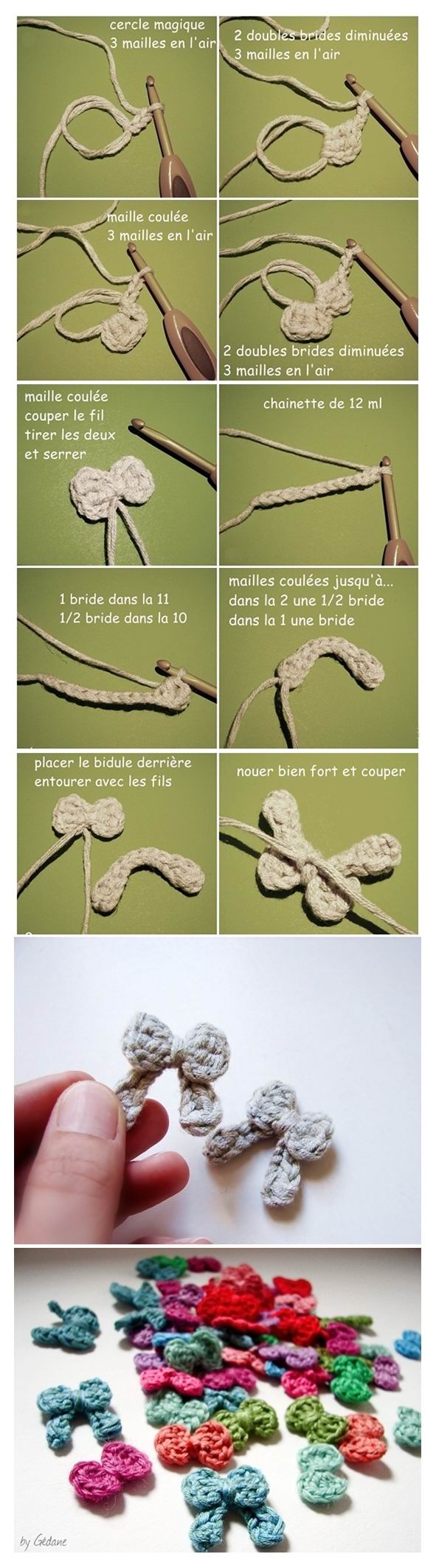 DIY Crochet Bows