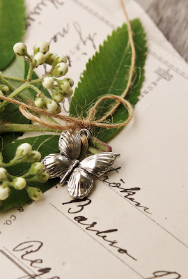 Silver butterfly