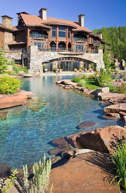 Elaborate Pond Luxury Home Elaborate Pond Luxury Home