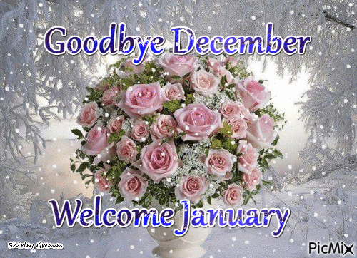 Goodbye December, Welcome January Pictures, Photos, and Images for