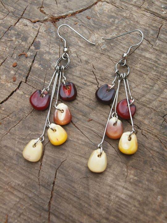 Indian Corn Earrings