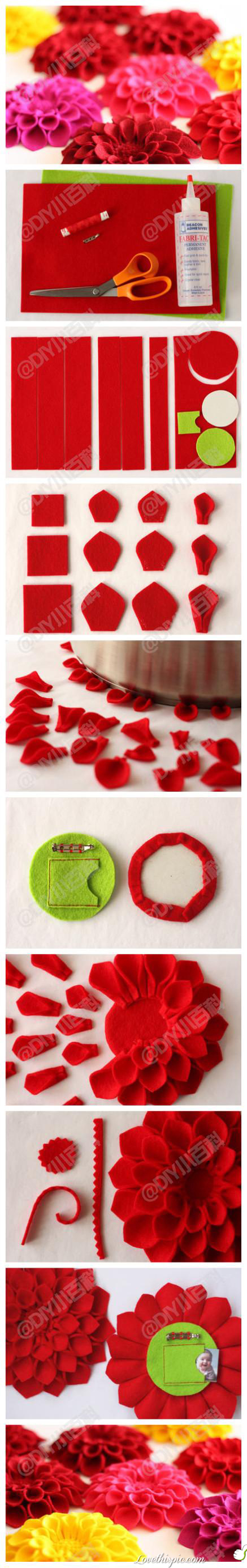 DIY Fabric Flowers