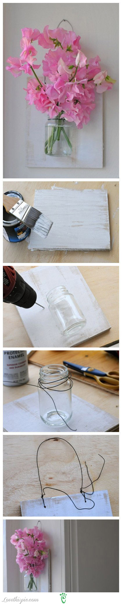 DIY Wall Vase DIY Wall Vase