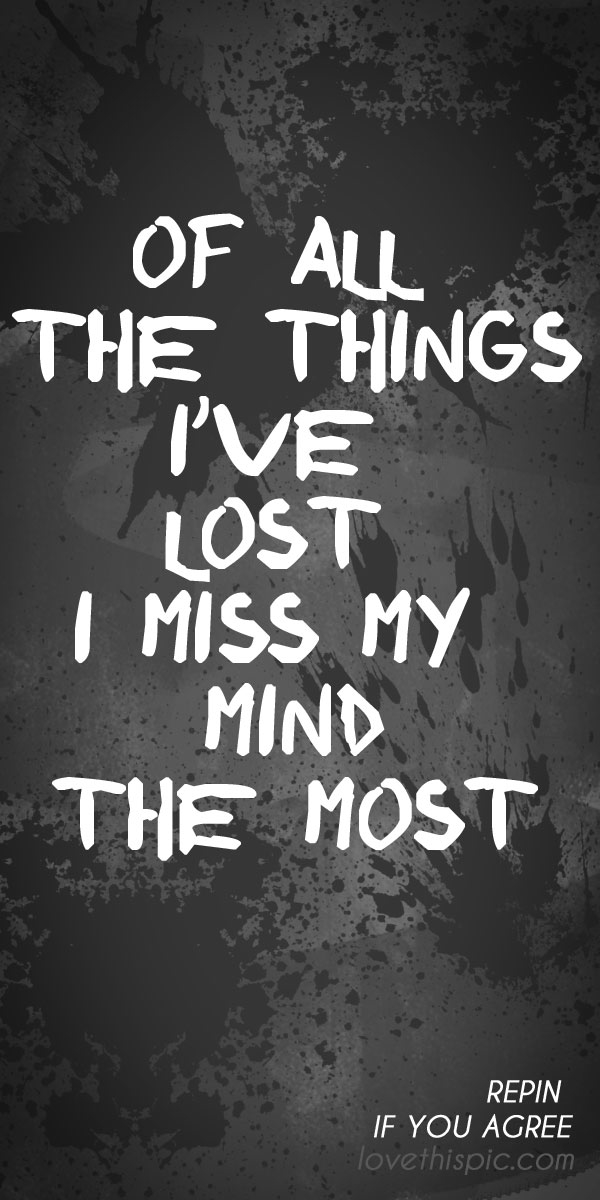 Of all the things Of all the things