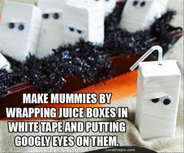 Mummy Juice Boxes