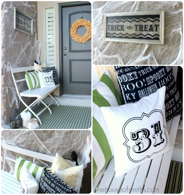 Modern Halloween Porch