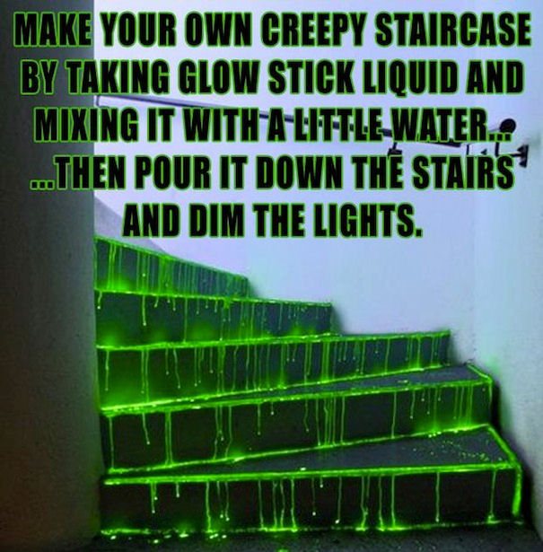 DIY Halloween Stairs DIY Halloween Stairs