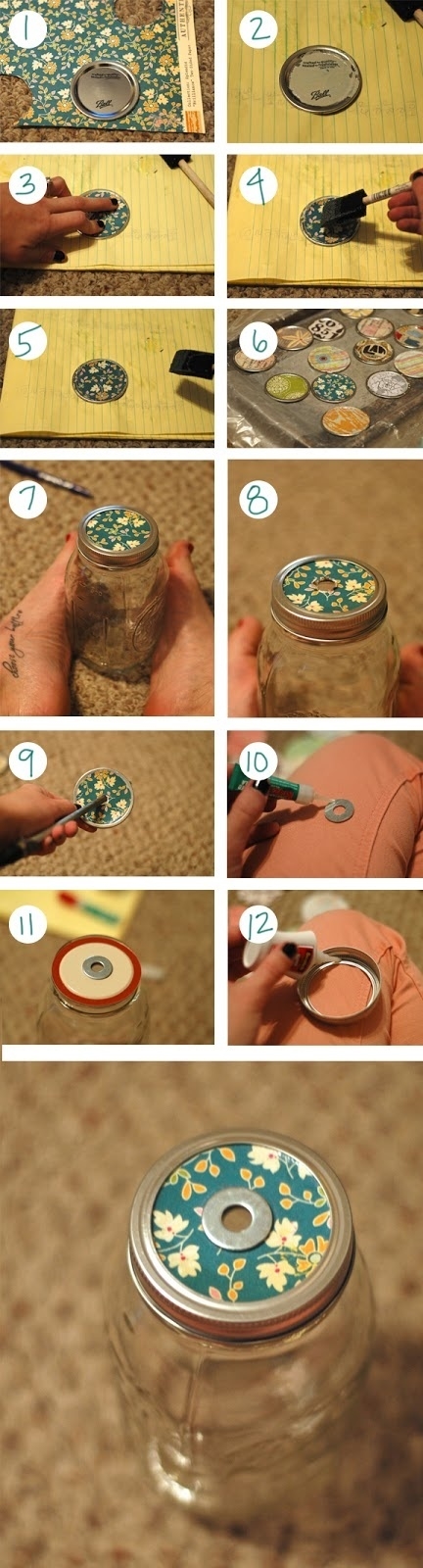 DIY Mason Jar To Go
