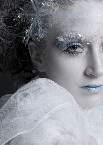 Ice Queen makeup Ice Queen makeup