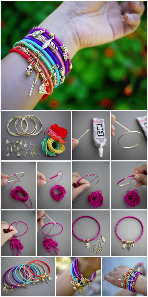 DIY friendship charm bracelets DIY friendship charm bracelets