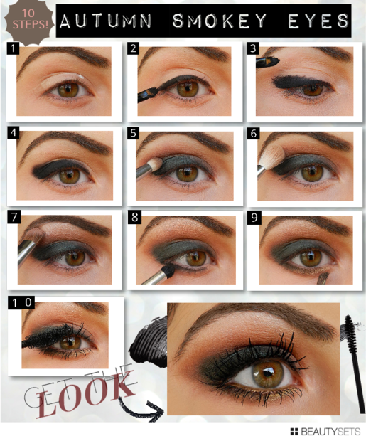 DIY Autumn Smokey Eyes DIY Autumn Smokey Eyes