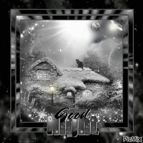 Black And White Good Night Pictures, Photos, and Images for Facebook