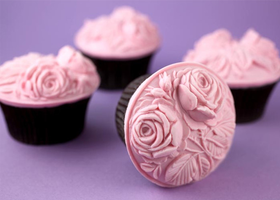 Cupcake fondant shapes Cupcake fondant shapes