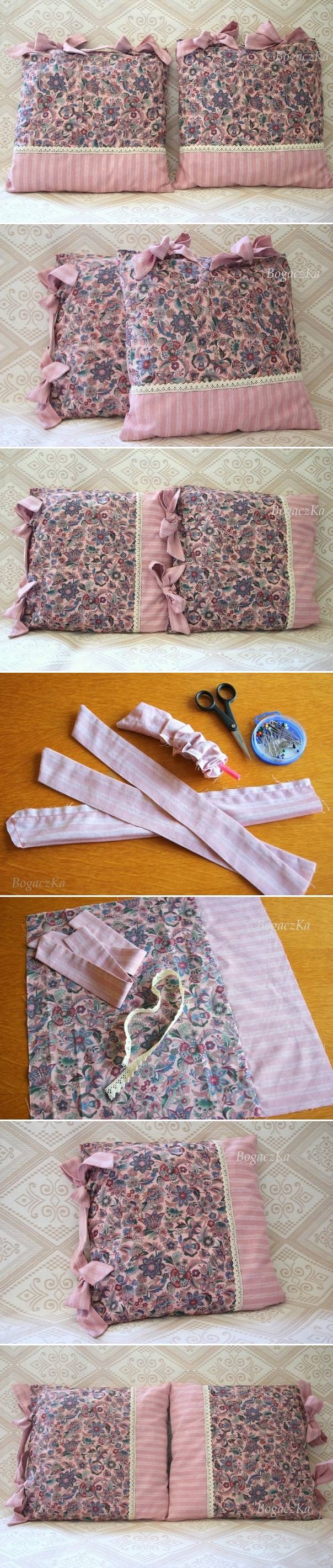 DIY Simple Cushion Decor