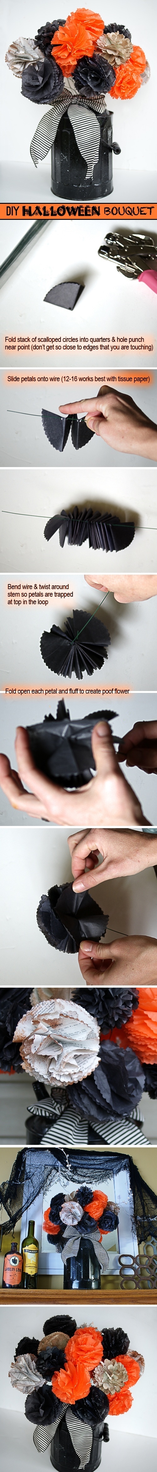 DIY Halloween Bouquet DIY Halloween Bouquet