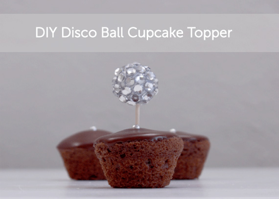 Disco ball toppers
