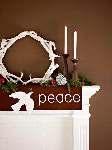 Meaningful mantel