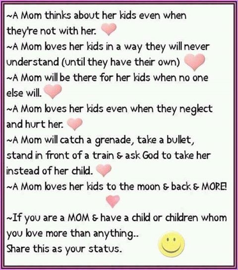 a mom