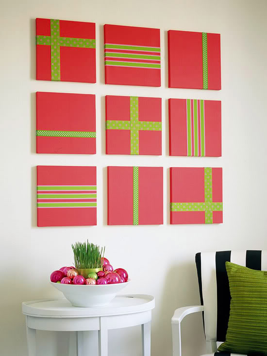 Christmas Wrapped Frames