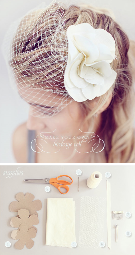 DIY Birdcage Veil